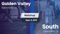 Matchup: Golden Valley High vs. South  2019