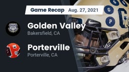 Recap: Golden Valley  vs. Porterville  2021