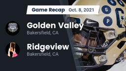 Recap: Golden Valley  vs. Ridgeview  2021
