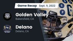Recap: Golden Valley  vs. Delano  2022