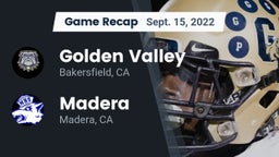 Recap: Golden Valley  vs. Madera  2022