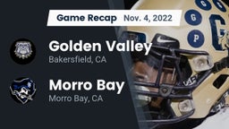 Recap: Golden Valley  vs. Morro Bay  2022