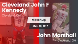 Matchup: Cleveland John F vs. John Marshall  2017