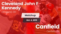 Matchup: Cleveland John F vs. Canfield  2019