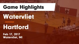 Watervliet  vs Hartford  Game Highlights - Feb 17, 2017