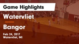 Watervliet  vs Bangor  Game Highlights - Feb 24, 2017