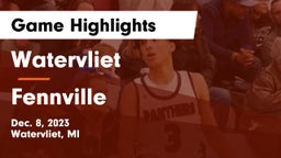 Watervliet  vs Fennville  Game Highlights - Dec. 8, 2023