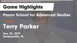 Paxon School for Advanced Studies vs Terry Parker  Game Highlights - Jan. 24, 2019