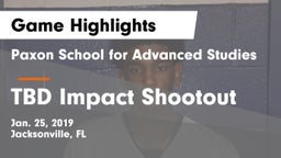 Paxon School for Advanced Studies vs TBD Impact Shootout Game Highlights - Jan. 25, 2019