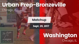 Matchup: Urban vs. Washington  2017