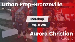Matchup: Urban vs. Aurora Christian  2018