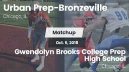 Matchup: Urban vs. Gwendolyn Brooks College Prep High  School 2018