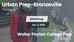 Matchup: Urban vs. Walter Payton College Prep 2019