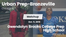 Matchup: Urban vs. Gwendolyn Brooks College Prep High  School 2019