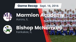 Recap: Marmion Academy  vs. Bishop McNamara  2016