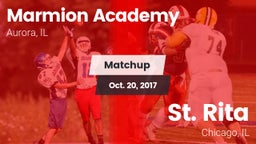 Matchup: Marmion Academy vs. St. Rita  2017
