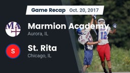 Recap: Marmion Academy  vs. St. Rita  2017