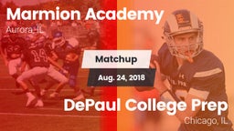 Matchup: Marmion Academy vs. DePaul College Prep  2018
