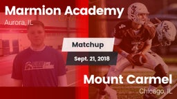 Matchup: Marmion Academy vs. Mount Carmel  2018