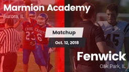 Matchup: Marmion Academy vs. Fenwick  2018
