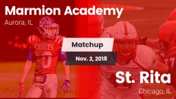 Matchup: Marmion Academy vs. St. Rita  2018