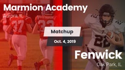 Matchup: Marmion Academy vs. Fenwick  2019