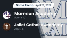 Recap: Marmion Academy  vs. Joliet Catholic Academy  2021