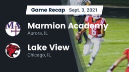 Recap: Marmion Academy  vs. Lake View  2021