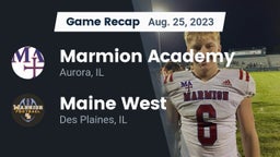 Recap: Marmion Academy  vs. Maine West  2023