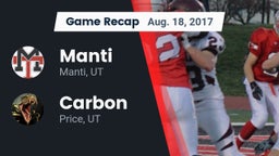 Recap: Manti  vs. Carbon  2017