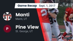 Recap: Manti  vs. Pine View  2017