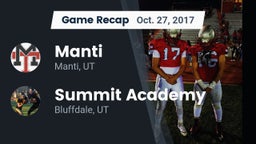 Recap: Manti  vs. Summit Academy  2017