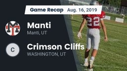 Recap: Manti  vs. Crimson Cliffs  2019