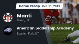Recap: Manti  vs. American Leadership Academy  2019