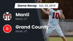 Recap: Manti  vs. Grand County  2019