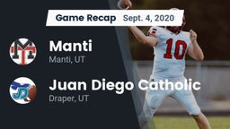 Recap: Manti  vs. Juan Diego Catholic  2020