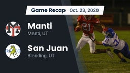 Recap: Manti  vs. San Juan  2020