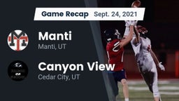 Recap: Manti  vs. Canyon View  2021