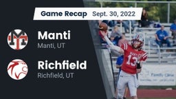 Recap: Manti  vs. Richfield  2022