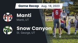 Recap: Manti  vs. Snow Canyon  2023