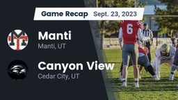 Recap: Manti  vs. Canyon View  2023