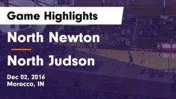 North Newton  vs North Judson Game Highlights - Dec 02, 2016