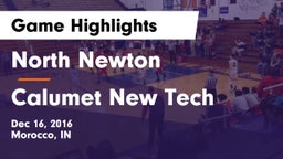 North Newton  vs Calumet New Tech  Game Highlights - Dec 16, 2016