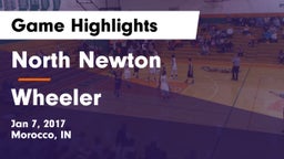 North Newton  vs Wheeler  Game Highlights - Jan 7, 2017