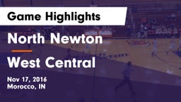 North Newton  vs West Central  Game Highlights - Nov 17, 2016