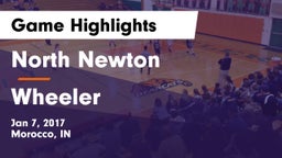 North Newton  vs Wheeler  Game Highlights - Jan 7, 2017