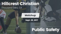 Matchup: Hillcrest Christian vs. Public Safety 2017