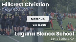 Matchup: Hillcrest Christian vs. Laguna Blanca School 2018