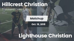 Matchup: Hillcrest Christian vs. Lighthouse Christian 2018