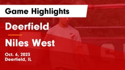 Deerfield  vs Niles West  Game Highlights - Oct. 6, 2023